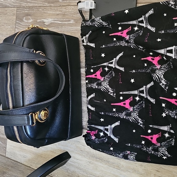 Designer GIANNI VERSACE Medusa Couture, Black Leather,  Ladies Purse - Picture 15 of 17